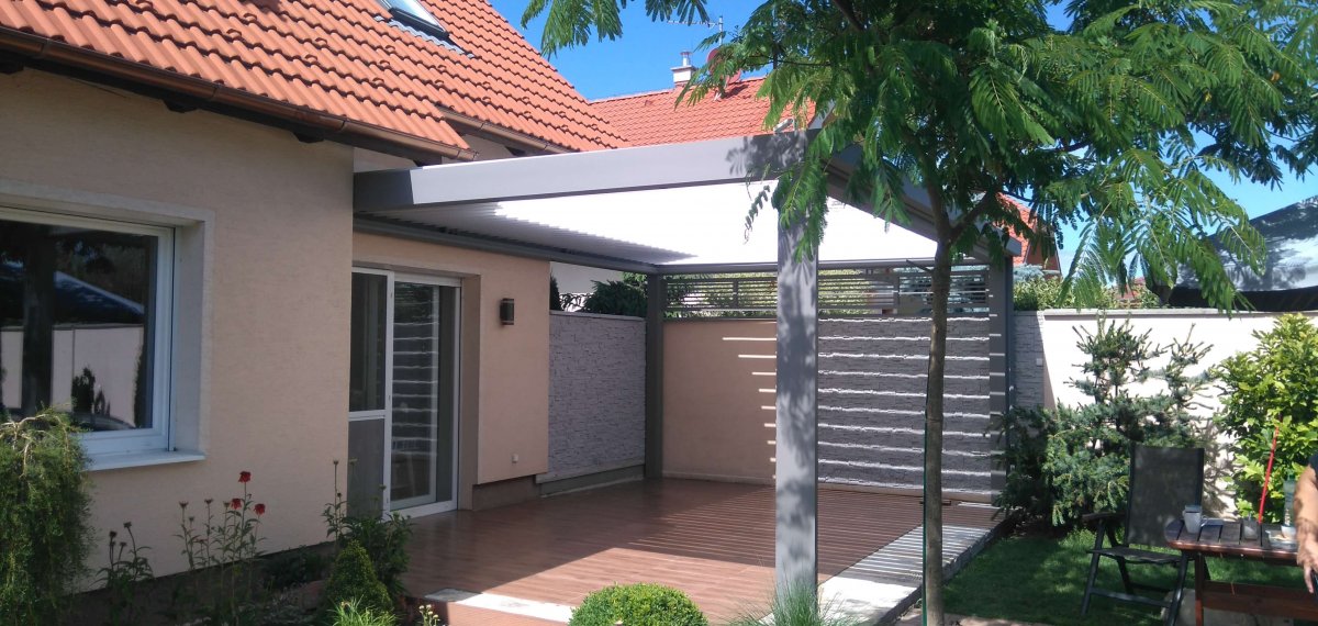 RD Zálesie, pergola Biossun