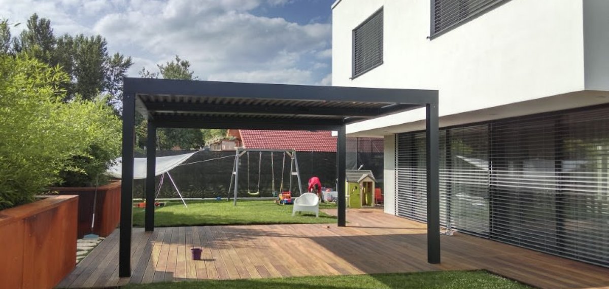 RD Rusovce, pergola BIOSSUN