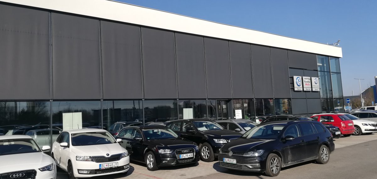 Autosalón IMPA Bratislava, rolety Isotra Lite