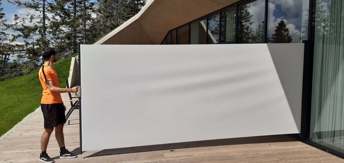 Bachledka, bočná markíza Markilux 790