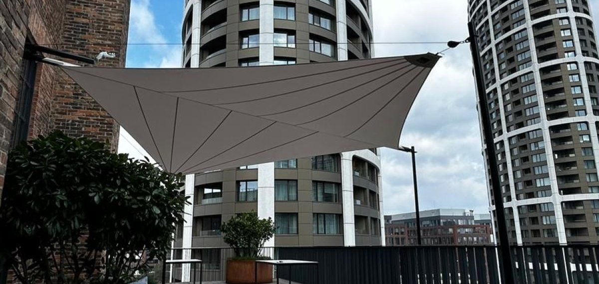 Jurkovičova Tepláreň, plachta SunSquare